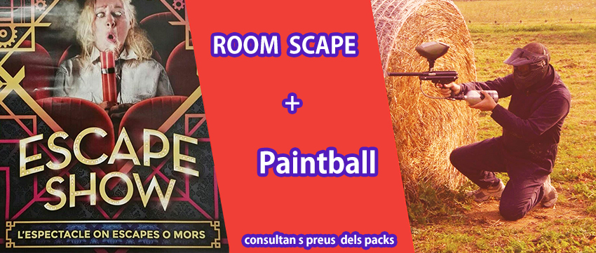 Room scape i Paintball
